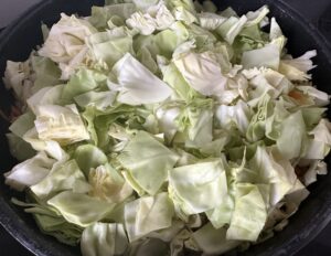 Młode ziemniaczki z boczkiem i kapustą - IMG 3564