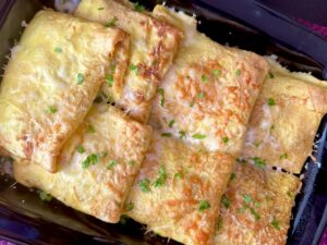 Naleśniki z kurczakiem i pieczarkami - IMG 3623