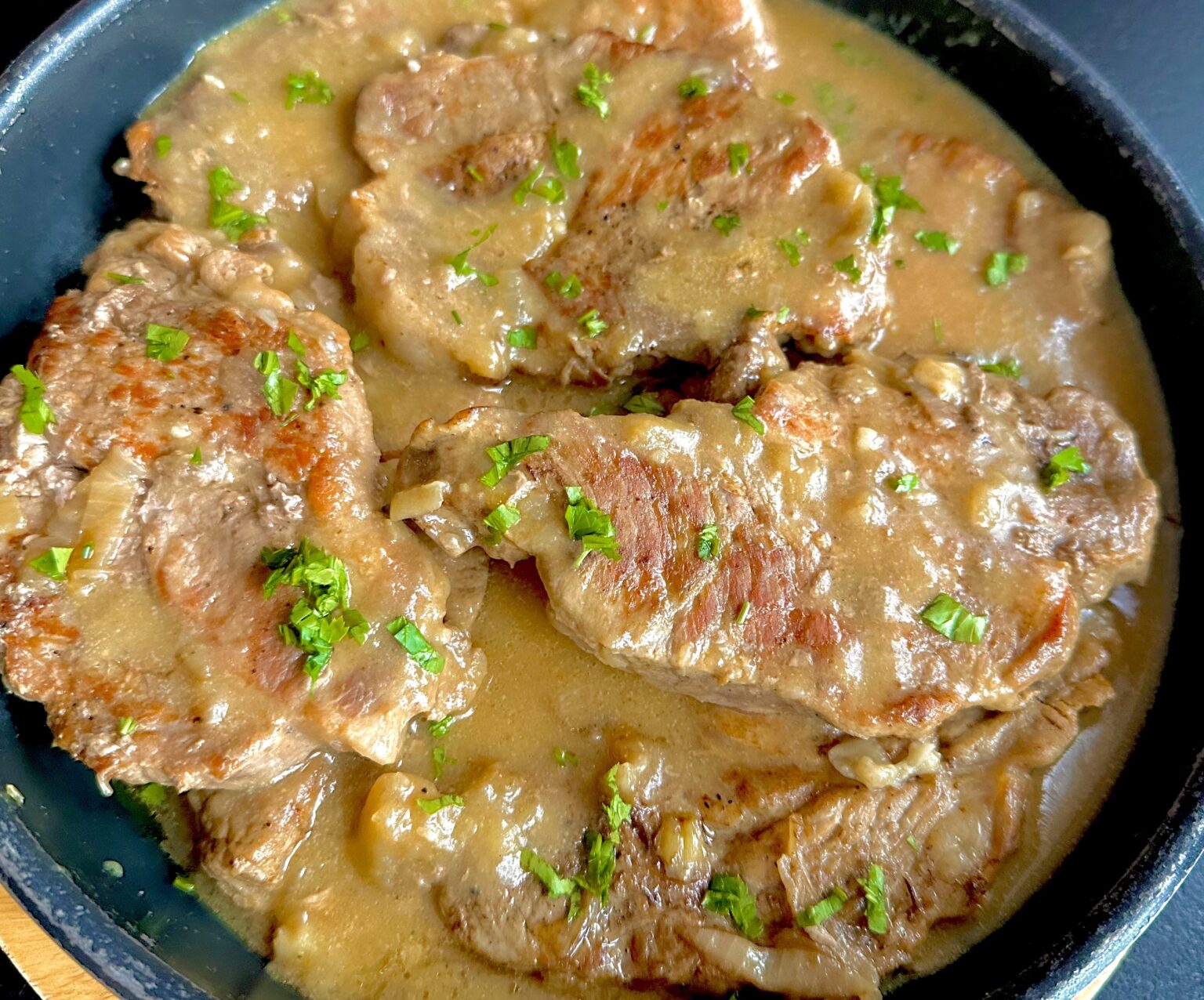 Steki z karkówki w sosie musztardowym - IMG 3658