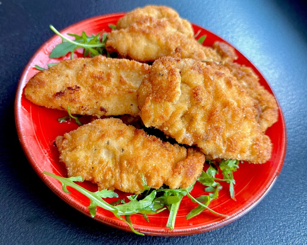 Fileciki w panierce ziołowo-jogurtowej