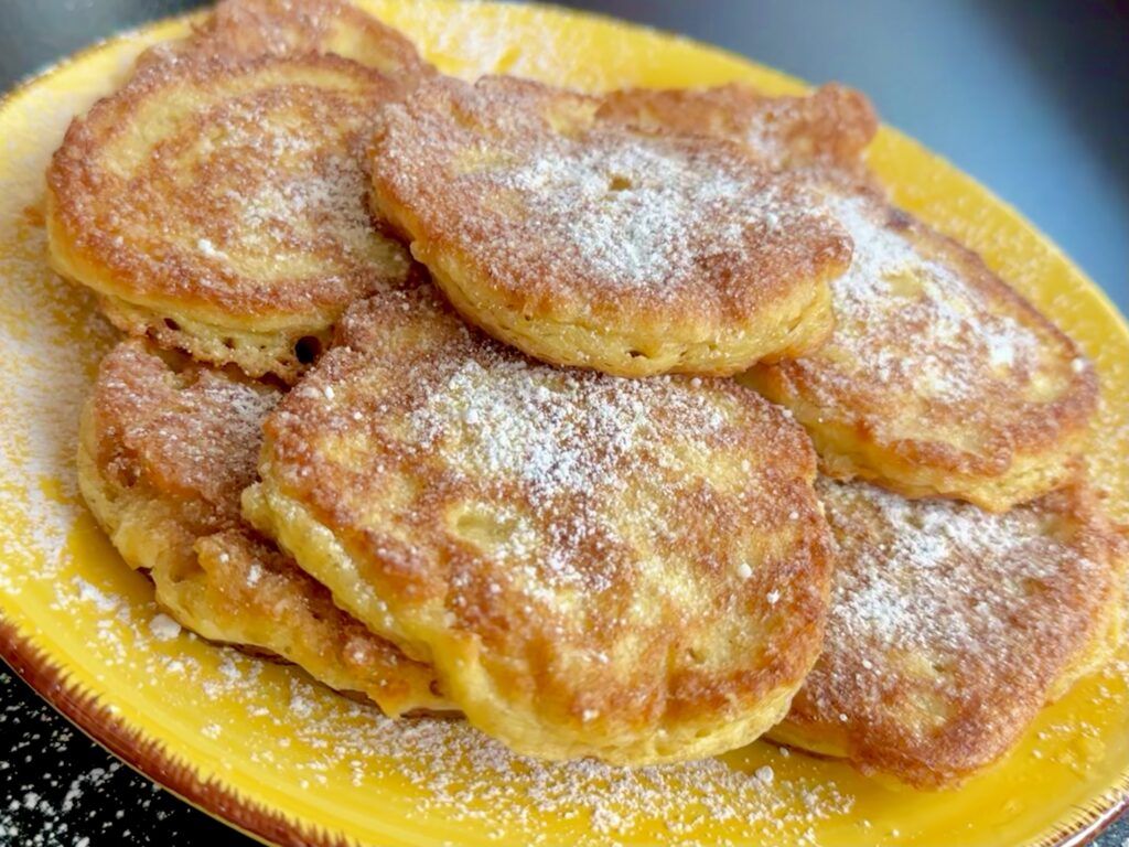 Racuszki owsiano-bananowe