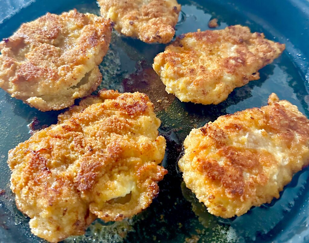 Kotleciki w panierce curry