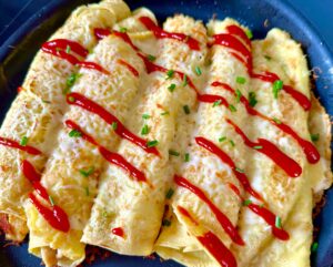 Naleśniczki z grillowanym kurczakiem i cukinią - IMG 6247