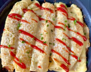 Naleśniczki z grillowanym kurczakiem i cukinią - IMG 6249