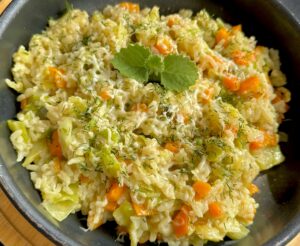 Wakacyjne risotto z młodą kapustą - IMG 6312