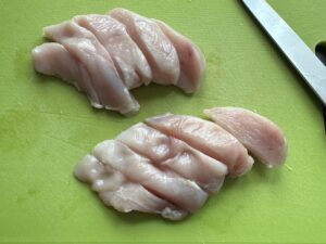 Bitki drobiowe w kremowym sosie z cukinią - IMG 6875