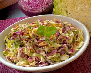 Coleslaw z czerwoną kapustą - IMG 7403