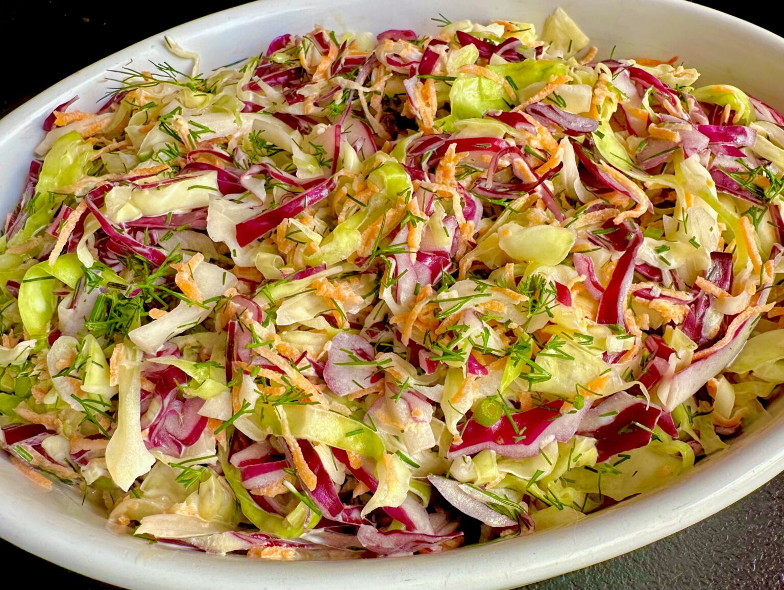 Coleslaw z czerwoną kapustą - IMG 7410