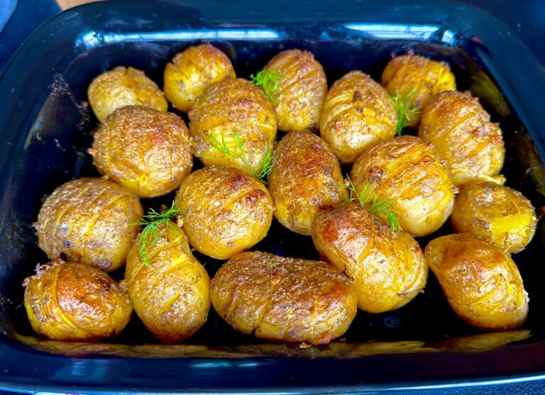 Pieczone ziemniaczki z masłem ziołowym - IMG 7483