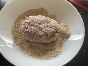 Rumsztyk z cukinią, pieczarkami i serem - IMG 9414