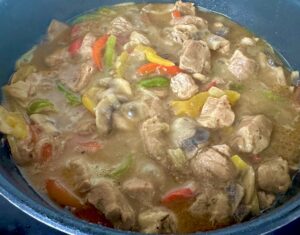 Gulasz bałkański z łopatki - IMG 1413