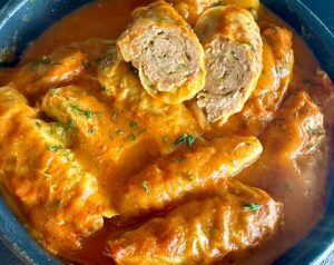 Roladki mielone w kapuście - IMG 1774