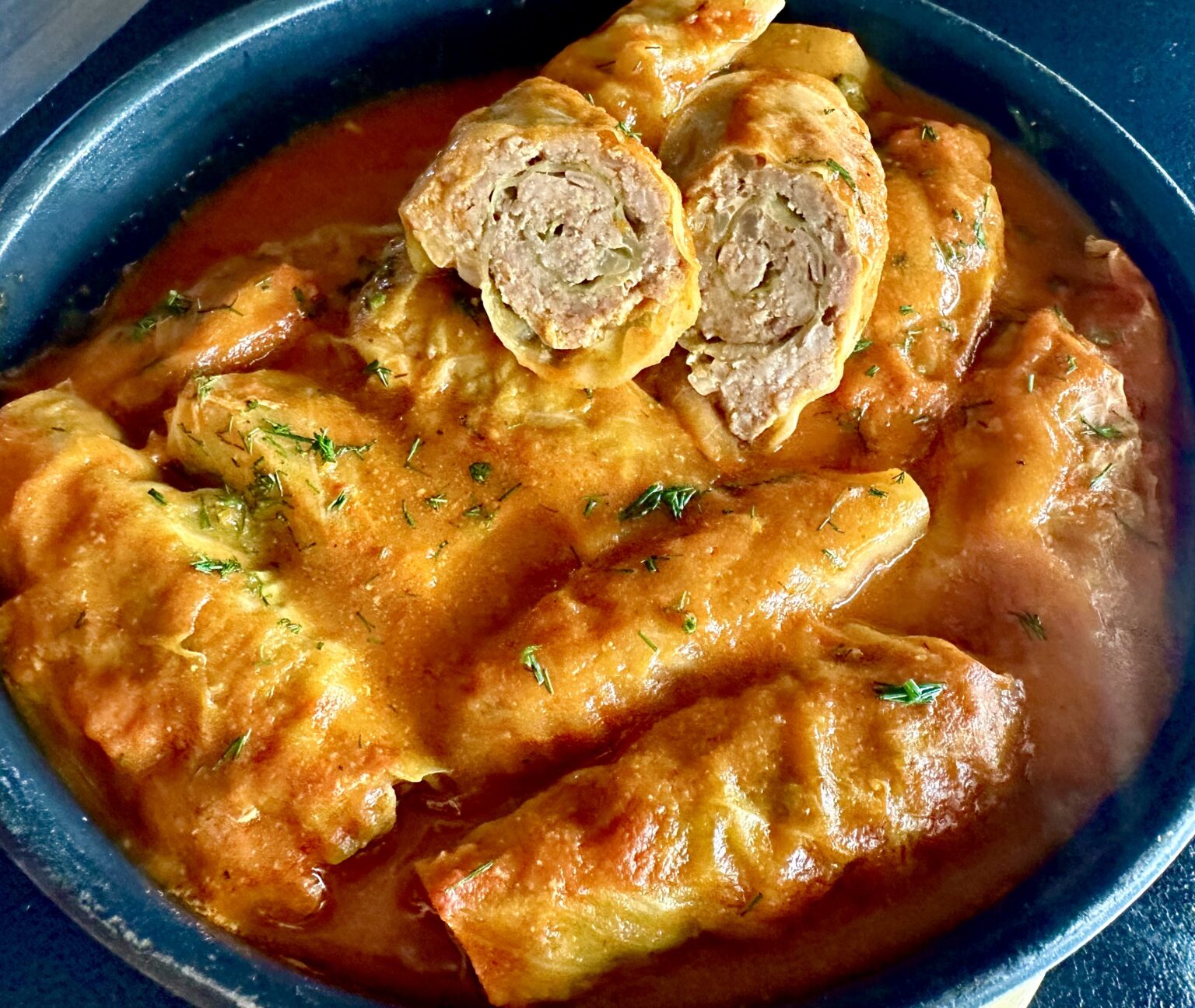 Roladki mielone w kapuście - IMG 1782