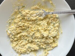 Tortilki z łososiem i jajkiem - IMG 2322