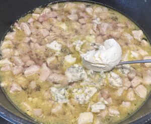 Kurczak ze szpinakiem w sosie serowym - IMG 3483