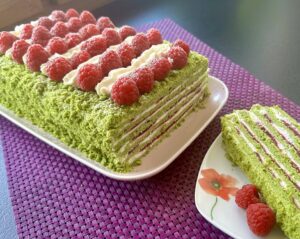 Leśny miodownik z malinami - IMG 3082