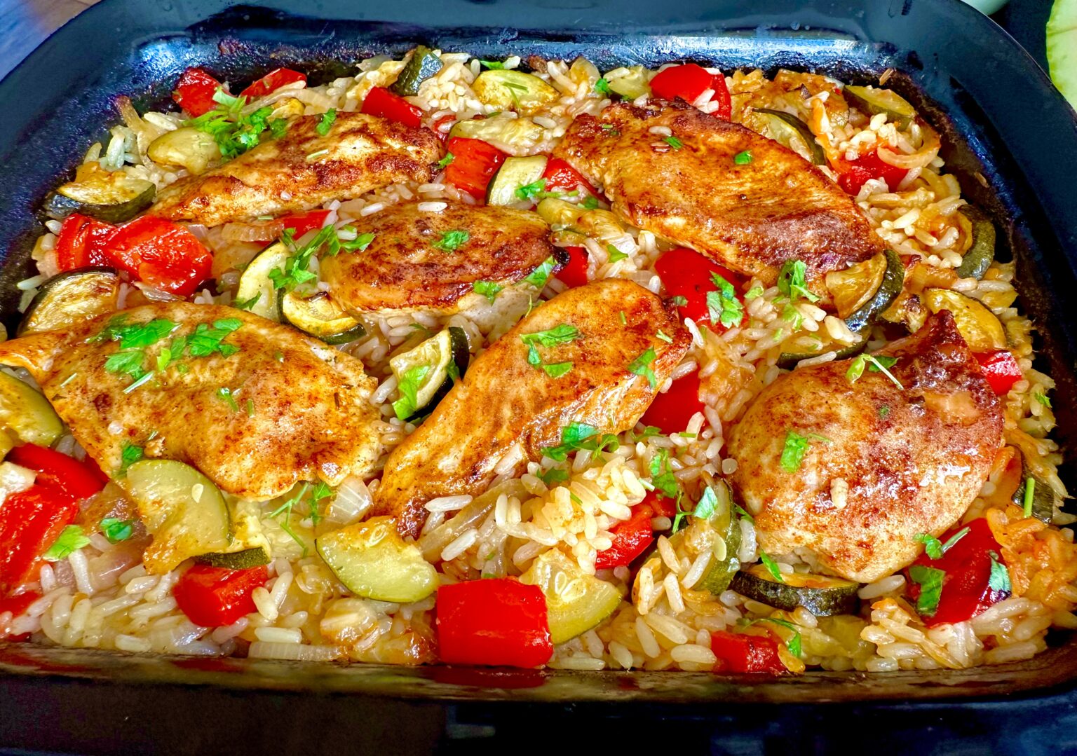 Ryż zapiekany z filecikami - IMG 3876