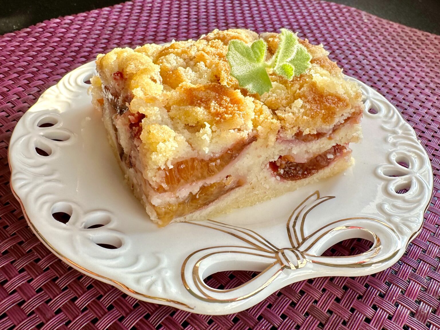 Ciasto sypane ze śliwkami - IMG 4419