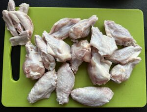 Skrzydełka z patelni duszone z warzywami - IMG 5286