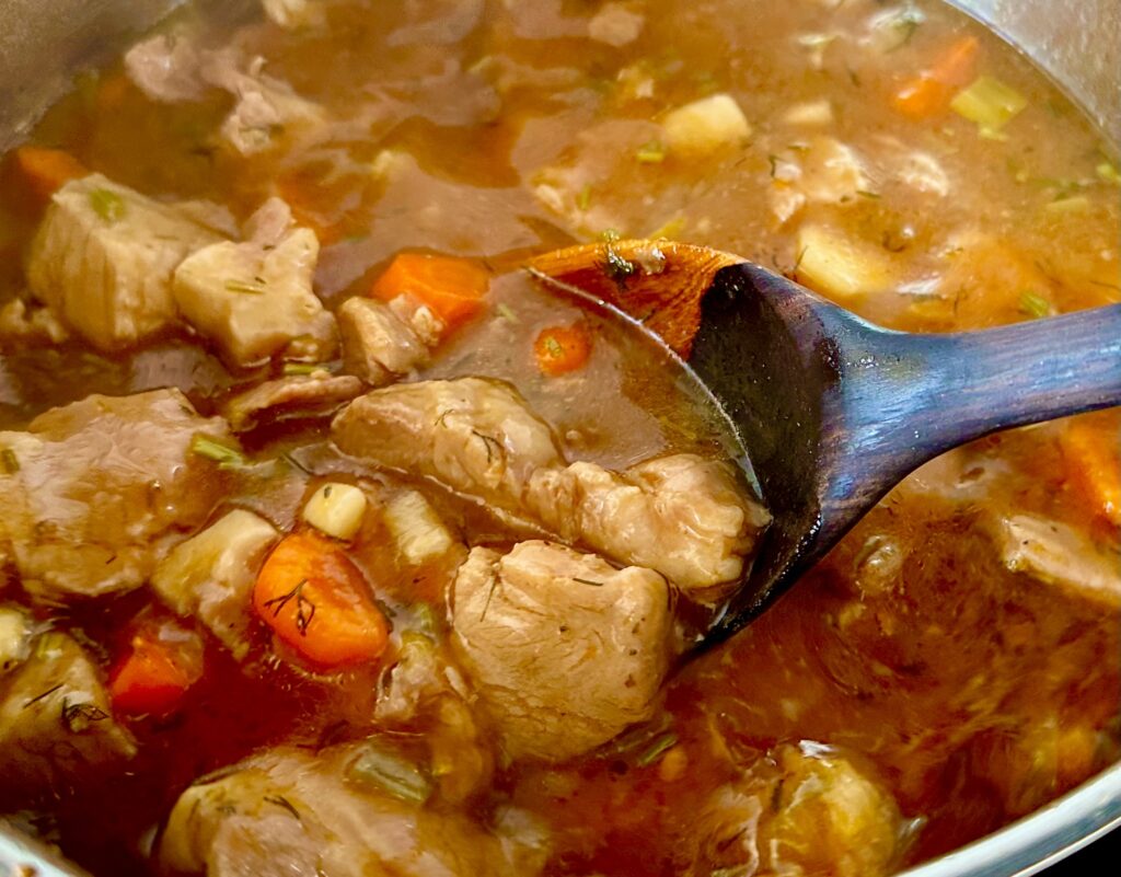 Zupa staropolska z karkówką