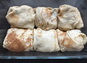 Naleśniki zapiekane z cukinią, pieczarkami i beszamelem - IMG 5976