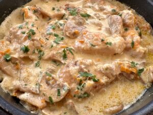 Kurczak w sosie gorgonzola - IMG 6220