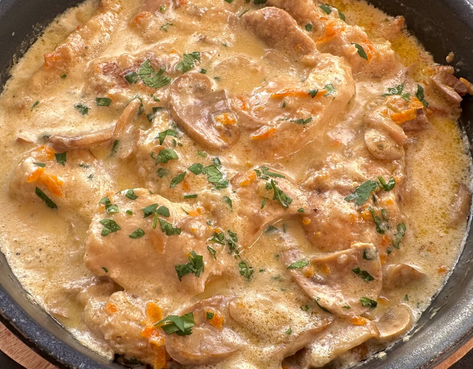 Kurczak w sosie gorgonzola - IMG 6229