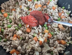 Naleśniki bolognese zapiekane z mozzarellą - IMG 6433