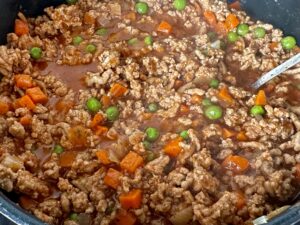 Naleśniki bolognese zapiekane z mozzarellą - IMG 6436