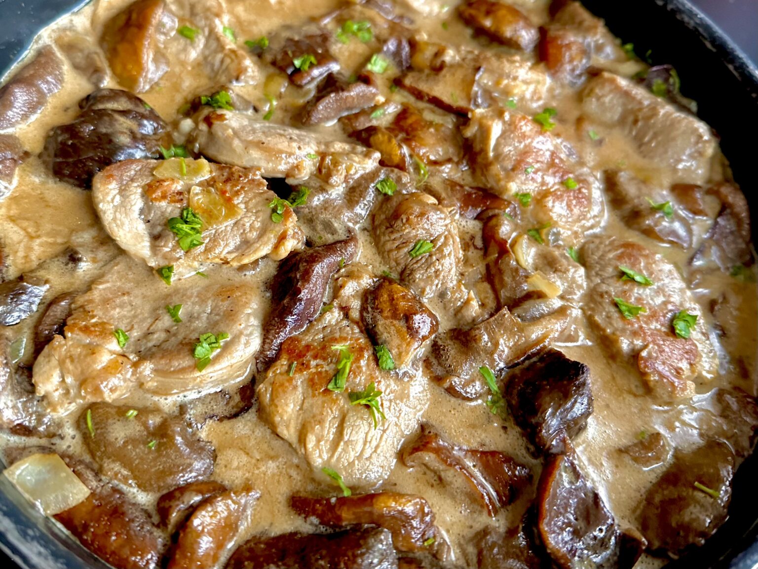 Polędwiczka w sosie grzybowym - IMG 6784