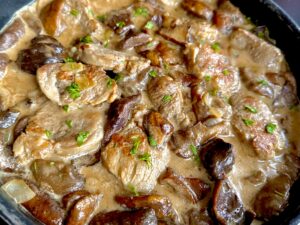 Polędwiczka w sosie grzybowym - IMG 6784