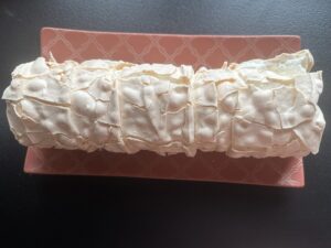 Mandarynkowa rolada bezowa - IMG 0347