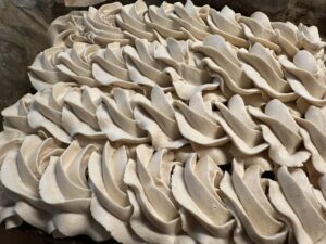 krem kawowy na makowcu japońskim