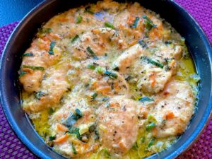 Fileciki w sosie serowo-porowym - IMG 8225