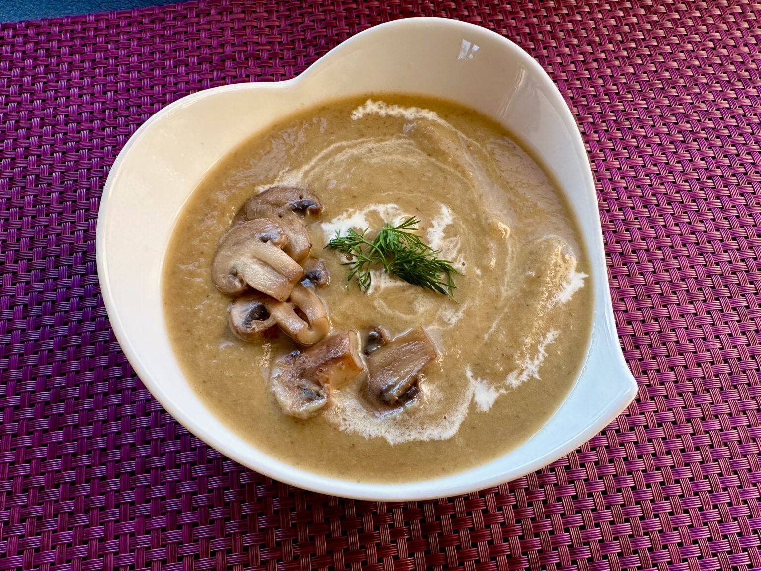 Kremowa zupa z pieczarek - IMG 0634