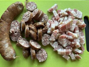 Fasolka po staropolsku, czyli Jaś na gęsto z miodem i czosnkiem - IMG 1208