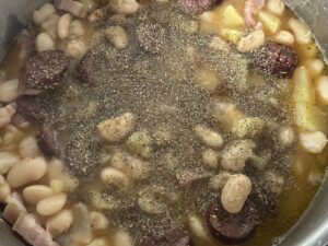 Fasolka po staropolsku, czyli Jaś na gęsto z miodem i czosnkiem - IMG 1221