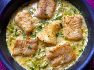 Dorsz w sosie porowym - IMG 1587