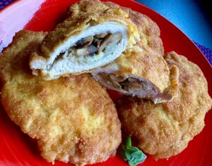 Kieszonki schabowe z kapustą i pieczarkami - IMG 8469 1