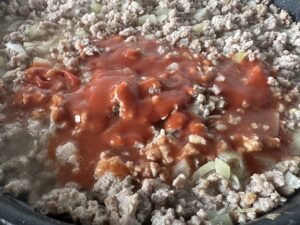 Bolońska zapiekanka ziemniaczana z beszamelem - IMG 2414