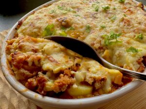 Bolońska zapiekanka ziemniaczana z beszamelem - IMG 2447