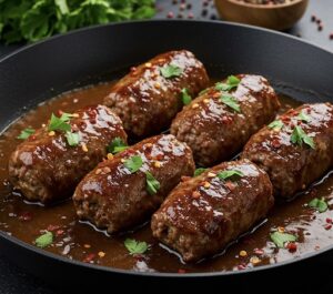 Roladki mielone z pysznym nadzieniem śmietankowo-pieczarkowym - IMG 3099