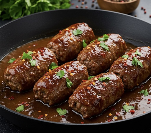 Roladki mielone z pysznym nadzieniem śmietankowo-pieczarkowym