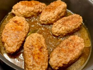 Roladki mielone z pysznym nadzieniem śmietankowo-pieczarkowym - IMG 3621