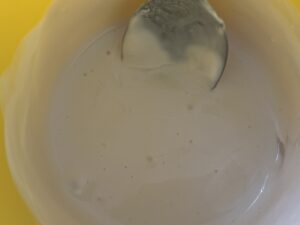 Zaczyn drożdżowy rośnie