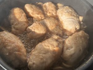 Roladki z kurczaka w sosie pieczarkowym - IMG 6046