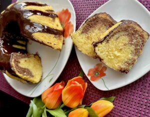 Babka gotowana (bez formy do gotowania) - IMG 6540