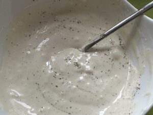 Sałatka makaronowa z łososiem, awokado i aksamitnym sosem - IMG 6573