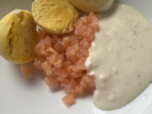 Jajeczka z pastą z łososia - IMG 6577