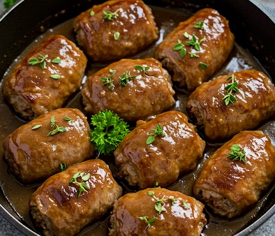 Zrazy tatarskie z mielonej wołowiny